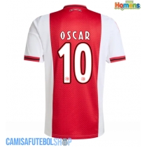 Camisa de time de futebol Ajax Oscar Gloukh #10 Replicas 1º Equipamento 2025-26 Manga Curta